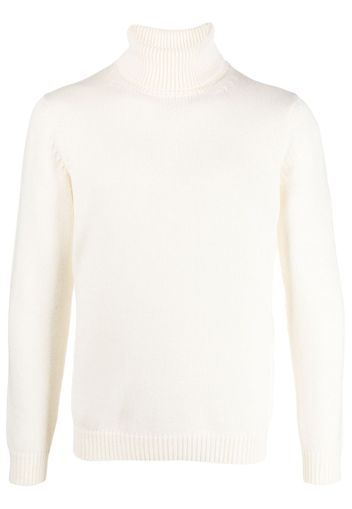 Roberto Collina roll-neck merino-wool jumper - Toni neutri