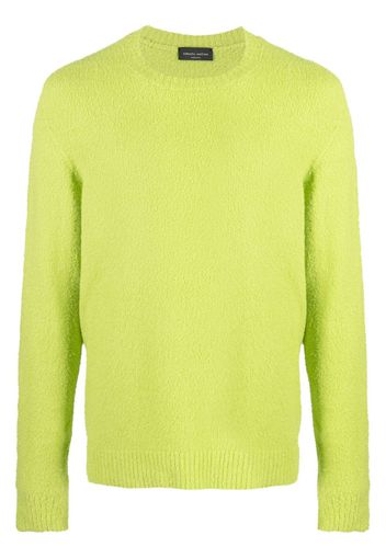 Roberto Collina fine-knit crew-neck jumper - Verde