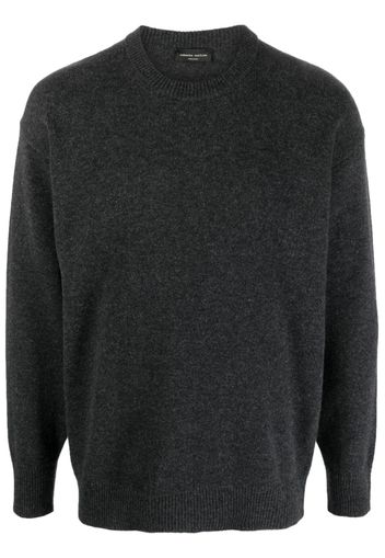 Roberto Collina long-sleeve merino-wool jumper - Grigio