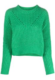 Roberto Collina ribbed crew-neck jumper - Verde