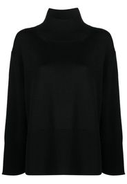 Roberto Collina high-neck merino wool jumper - Nero