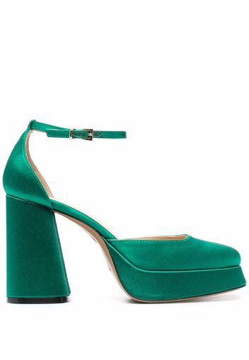 Roberto Festa Nicla square-toe pumps - Verde