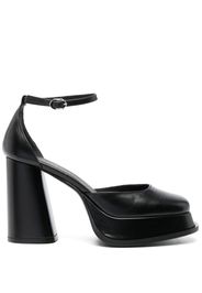 Roberto Festa Nicla 105mm square-toe leather pumps - Nero