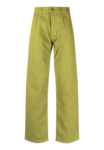 Robyn Lynch Jeans con ricamo - Verde