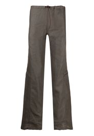 Robyn Lynch linen cargo trousers - Marrone