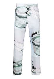 ROCHAMBEAU Pantaloni Rochambeau x Nick Farhi con stampa - Multicolore