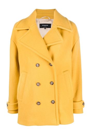 Rochas double-breasted coat - Giallo