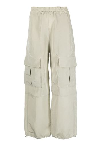 Rodebjer high-waisted cargo pants - Verde