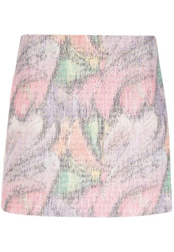 Rodebjer Seine jaunty-print miniskirt - Viola