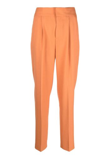 Rodebjer Megan pleated trousers - Marrone