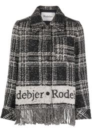 Rodebjer Olivia logo-print jacket - Nero
