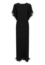 Rodebjer broderie-anglaise long dress - Nero