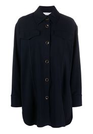 Rodebjer pointed-collar button-up shirt - Blu