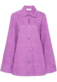 Rodebjer Bahar striped shirt - Viola