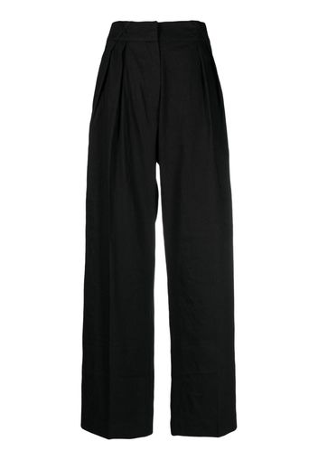 Róhe straight-leg tailored trousers - Nero