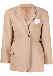 Rokh single-breasted tailored blazer - Marrone