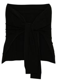 Rokh Cardigan con maniche finte - Nero