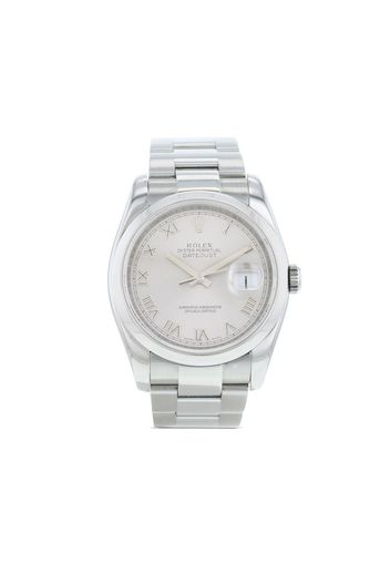 Rolex 2007 pre-owned Datejust 36mm - Argento