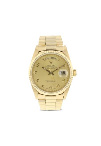 Rolex 1990 pre-owned Day-Date 36mm - GOLD