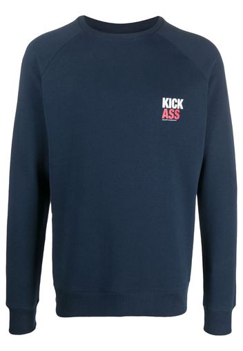 'Kick Ass' print Sweatshirt