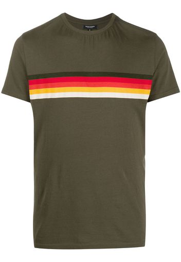 chest stripe T-shirt