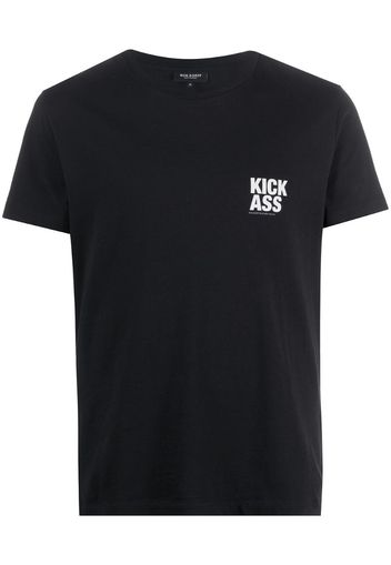 'Kick Ass' print T-shirt