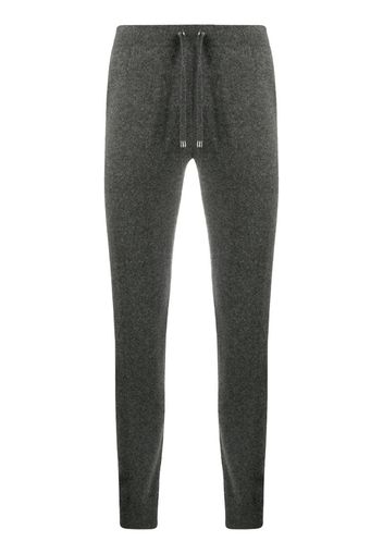 drawstring-slim fit trousers