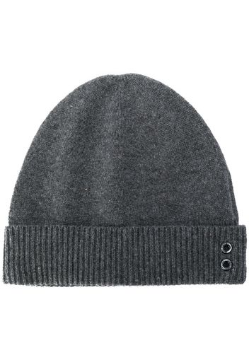 ribbed knit beanie