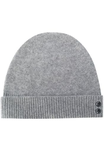 ribbed knit beanie hat