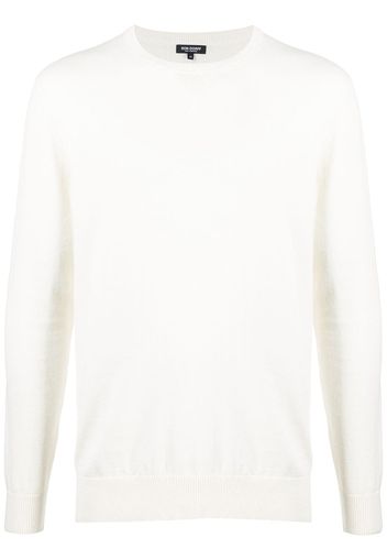 Ron Dorff cotton-cashmere blend long-sleeved T-shirt - Bianco