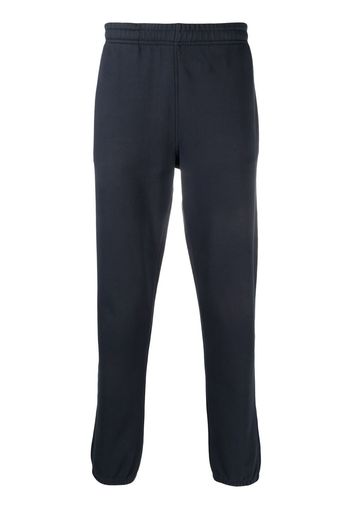 Ron Dorff slim-fit cotton track pants - Blu