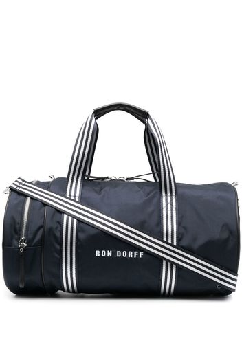 Ron Dorff embroidered-logo Tube bag - Blu