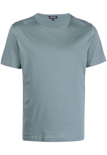 Ron Dorff short-sleeve mercerized cotton T-shirt - Blu