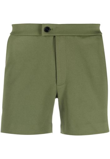 Ron Dorff straight-leg tennis shorts - Verde