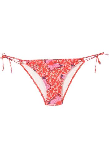 Roseanna Slip bikini Wood Farfalla - Rosso