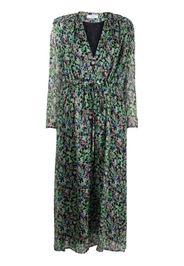 Roseanna all-over floral-print dress - Nero