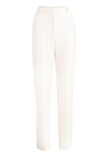 high-rise tailored trousers