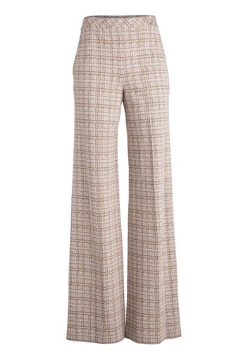 Rosetta Getty Pantaloni a quadri - Marrone