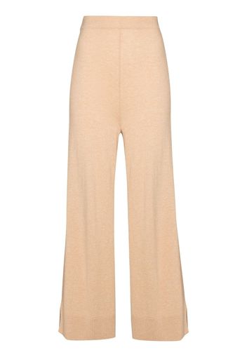 Rosetta Getty cashmere knitted culottes - Toni neutri