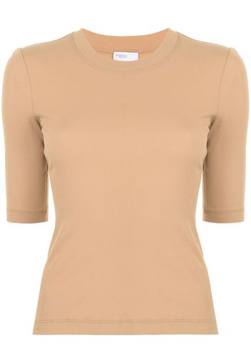 Rosetta Getty 3/4 sleeve cotton T-shirt - Marrone