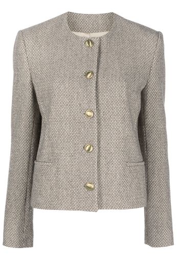 Rosetta Getty Blazer sartoriale a girocollo - Toni neutri