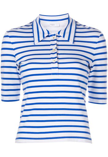 Rosetta Getty Polo a righe - Blu