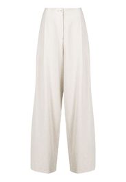 Rosetta Getty linen palazzo pants - Toni neutri