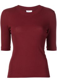 Rosetta Getty T-shirt con maniche crop - Rosso