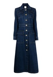 Rosetta Getty Cappotto denim - Blu