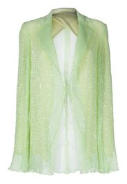 Rosetta Getty Blazer a maniche lunghe - Verde