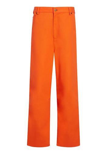 Rosie Assoulin Pantaloni dritti Poser - Arancione