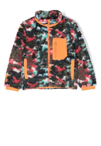 Rossignol Kids all-over camouflage-print jacket - Grigio