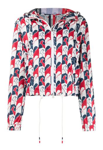 signature rooster print jacket