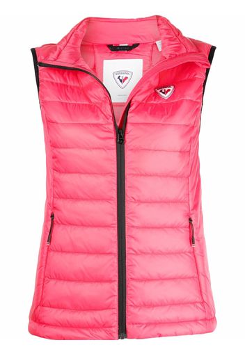 Rossignol Rossignol Seasonal logo-patch vest - 340 PINK